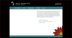 Desktop Screenshot of draburstein.com